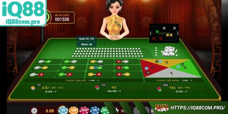 Fantan IQ88 được tối ưu hình ảnh và chơi trực tuyến