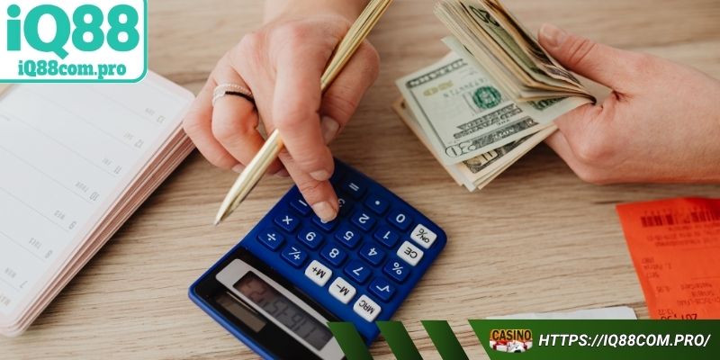 Rút tiền IQ88 tại giao diện chính của trang